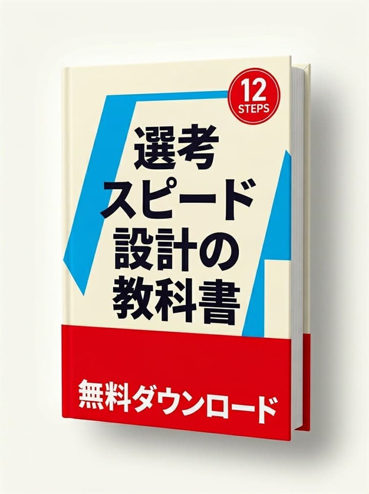 選考スピード設計の教科書